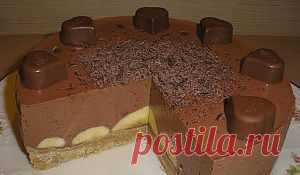 шоколадно банановый торт без выпечки | Проблем нет Дом, семья, здоровье, бизнес, красота, мода и стиль, кулинарные рецепты, народная медицина, праздники, полезные советы