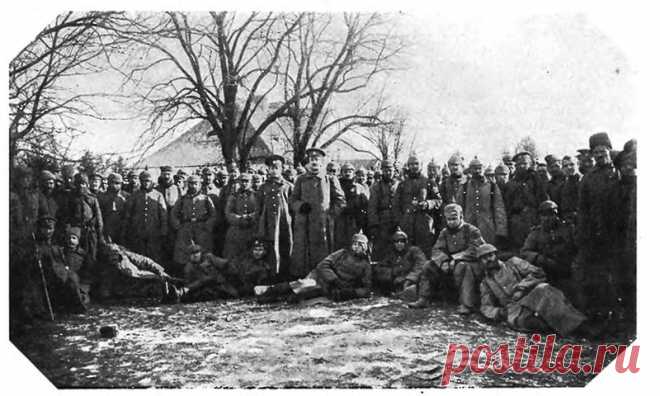 Военнопленные держав Германского блока в 1914 - 1917 гг. в руках русской армии. Часть 1. Германцы.
