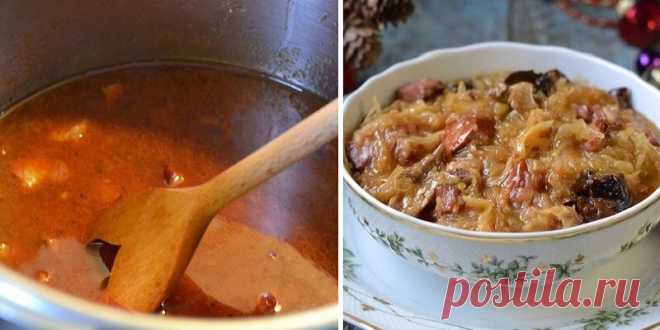 Очень вкусный суп «Капустница»