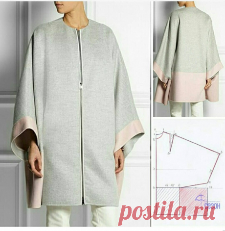 Выкройка пальто Fendi / Простые выкройки / ВТОРАЯ УЛИЦА
