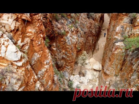 Пропасть Стэндли в Центральной Австралии. - YouTube