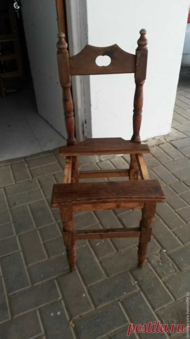 Реставрация и стилизация старого стула — Сделай сам