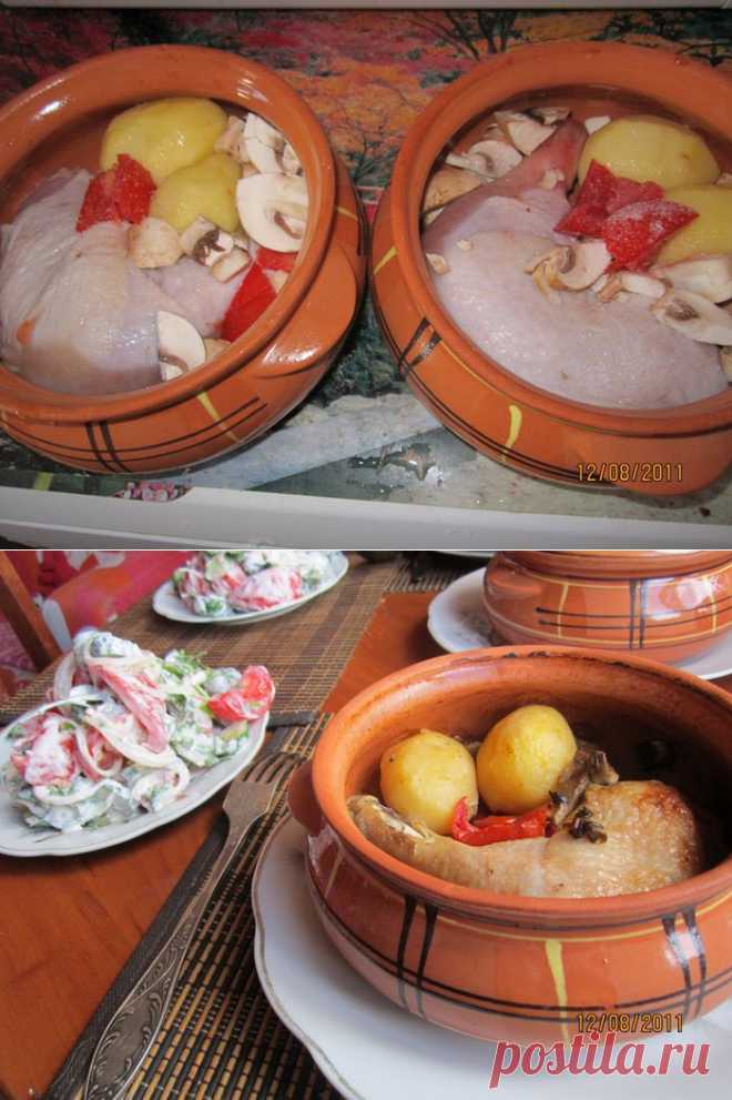 Курочка к обеду