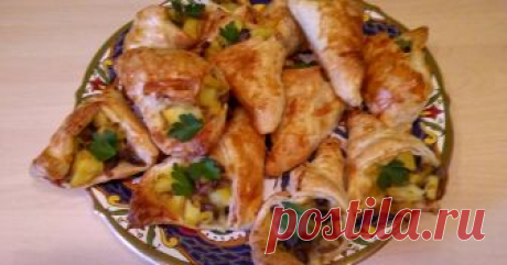 Закуска на Новый год: "Грибные кулёчки" Автор рецепта Наталья Л. Закуска на Новый год: "Грибные кулёчки" - пошаговый рецепт с фото. Отличная закуска для праздничного стола и будней, рецепт опробован  и гарантирую что будет вкусно)