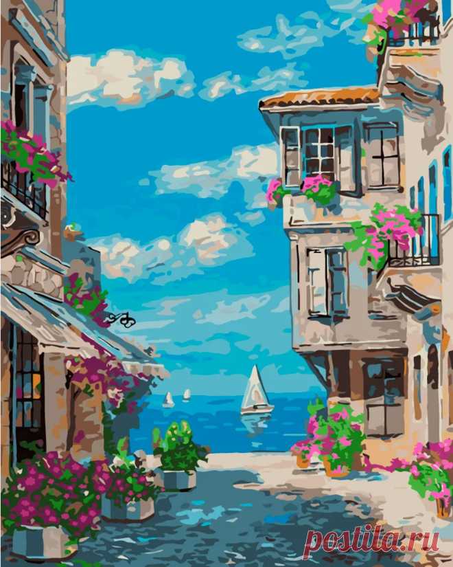 картина по номерам Selfika 