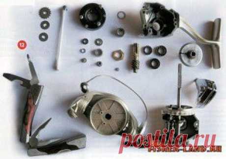 Безинерционные катушки. Уход. Смазка