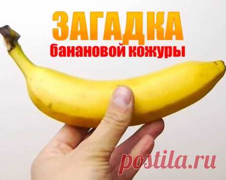 Загадка банановой кожуры.