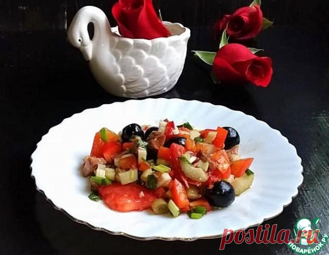 Салат «Страсть и пламя» – кулинарный рецепт