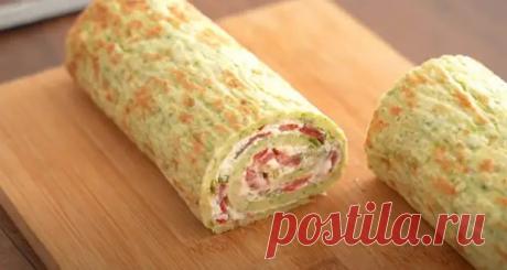 (2) Кабачки больше не жарю, а готовлю вкусную закуску. Кабачковый рулет: быстро и просто - week-menu.ru - 2 июля - 43273422877 - Медиаплатформа МирТесен