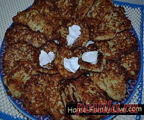 Овощные оладьи - Кулинарные рецепты