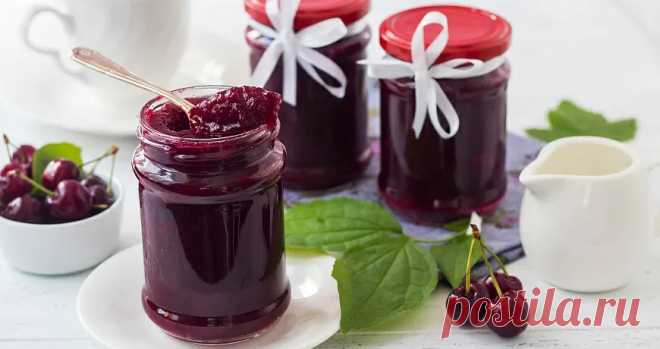 Вишневый конфитюр пошаговый рецепт с фото на сайте академии выпечки Dr.Oetker