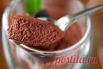 Шоколадный мусс - самый простой рецепт