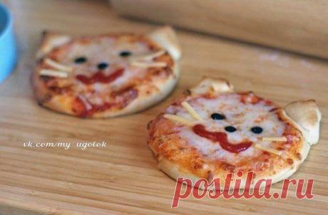 Пиццы-котятки