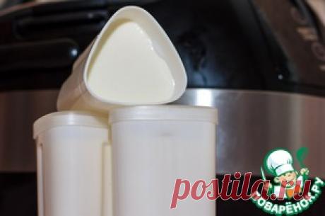 Йогурт в мультиварке - кулинарный рецепт
