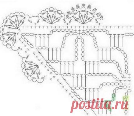 Узор для красивой шали