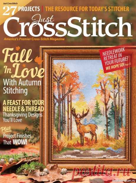 Коллекция вышивки в журнале «Just CrossStitch - Autumn 2024» | Журналы Журнал по вышиванию "Just CrossStitch", является одним из лучших во многих странах мира. Каждый выпуск содержит разные виды вышивки (крестик, блэквок, хардангер), множествовдохновляющих проектов и увлекательных идей для вашего творчества.