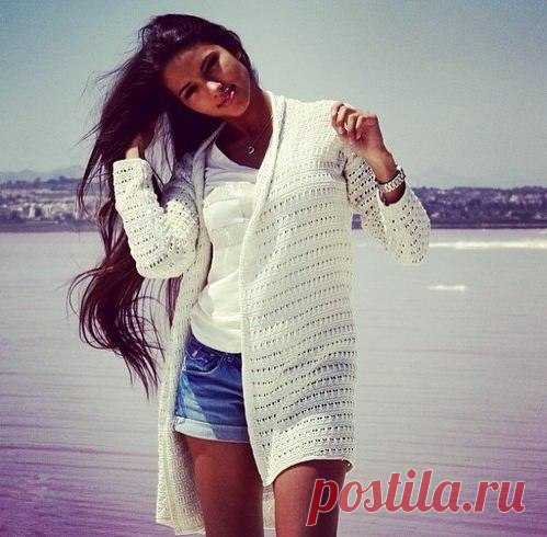 Белый кардиган. Схема

С чем носить белые кардиганы:
http://wlooks.ru/kardigany/belye/