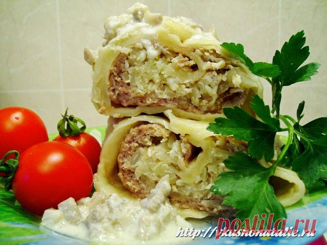 Паровой рулет Ханум, рецепт с фото