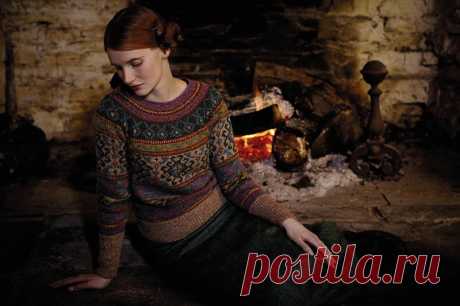 пуловер ANATOLIA BY MARIE WALLIN - ROWAN 54