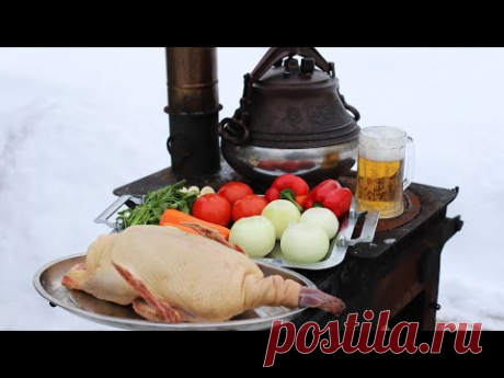 МЯСО УТКИ С ОВОЩАМИ В ПИВЕ. ХАШЛАМА В АФГАНСКОМ КАЗАНЕ - YouTube
