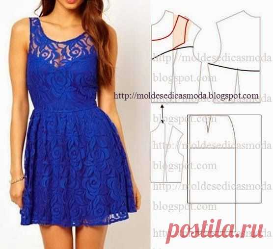 TRANSFORMAÇÃO DE VESTIDOS -87 - Moldes Moda por Medida