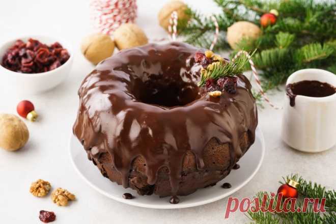 Рождественский шоколадный кекс - DYNASTYOFCHEFS.RU