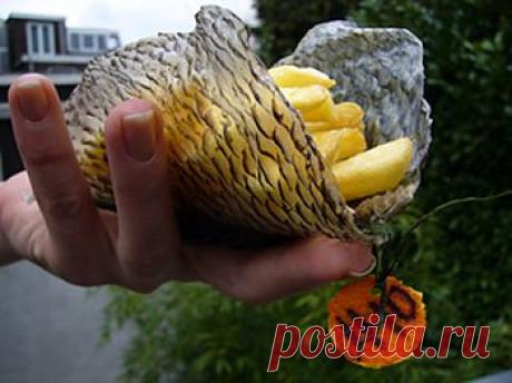 Fish&amp;Chips в необычной упаковке