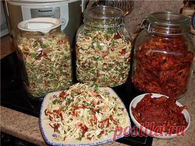 Рецепты. Готовьте с сушилкой