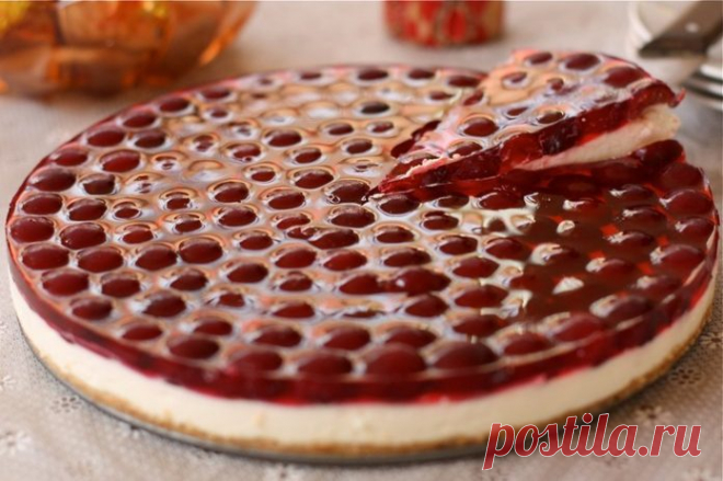 Вишневый торт без выпечки. Самый нежный и самый вкусный! Вишневый торт без выпечки. Самый нежный и самый вкусный!