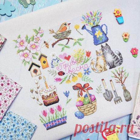 НОВИНКИ. Анонс января😃🔊 Наборы поступят в продажу в конце января 2020📍
Набор для вышивания "Весна"
арт.11.002.22. 💚Размер 25 х 25 см. 💚Основа Линда 27 ct. 💚Мулине Finca 25 цв. ❎❎❎
#marya_iskusnitsa_tm #МарьяИскусница #вышивкакрестом #марья_искусница #воплощениекрасоты #вышивка #наборыдлявышивания #вышивальный_маньяк #новинки_марьяискусница #люблювышивать #весна #гнездо #цветы #вышивкамоевсе #огород #котики 
#вышивальщицыпоймут #вышиваювездеивсегда #вышивкамоевсе #выш...