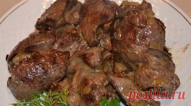 Рецепт вкусной печени говяжьей