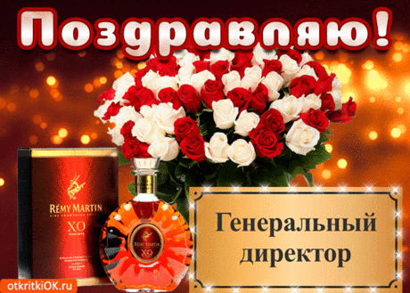 Поздравляю с Днем генерального директора в России! Пусть все поставленные цели достигаются, работа протекает слаженно и гладко. Открытки на День Генерального директора!
