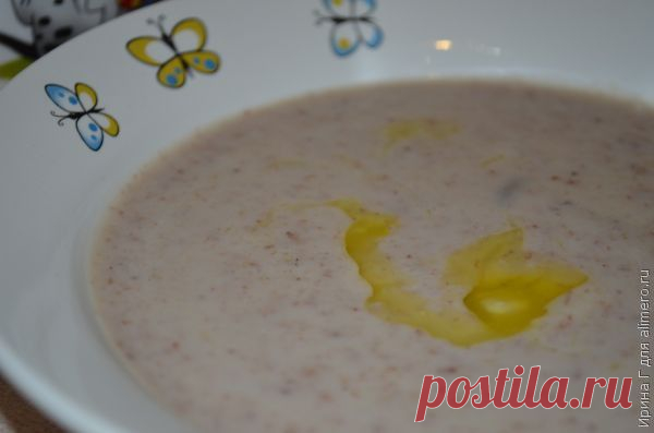Молочный суп-пюре с гречкой
