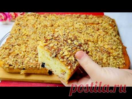 СКОРЕЕ СОХРАНЯЙТЕ РЕЦЕПТ! ЭТО ПРОСТО БОМБА! ОЧЕНЬ ВКУСНЫЙ НЕЖНЫЙ ПИРОГ. ПОКОРЯЕТ СРАЗУ! Невероятно!