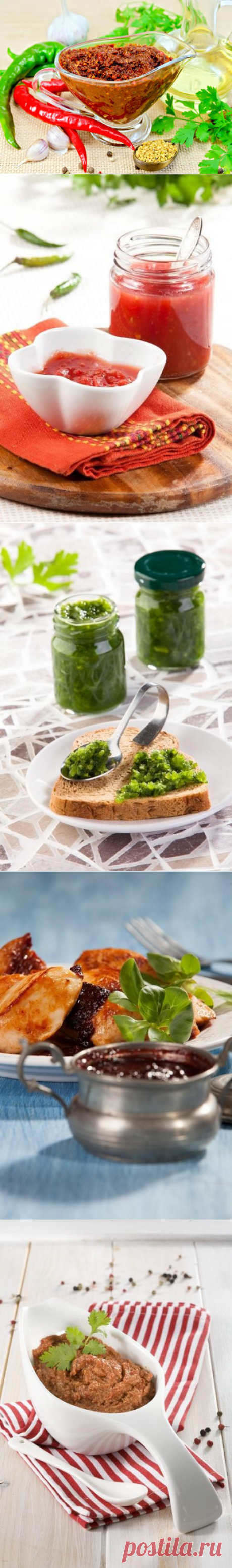 Рецепты аджики из овощей и фруктов: остро и вкусно! / аджика / 7dach.ru