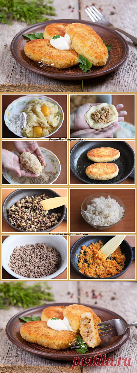 Идеальный Рецепт Картофельных Зраз с Мясом и Грибами.