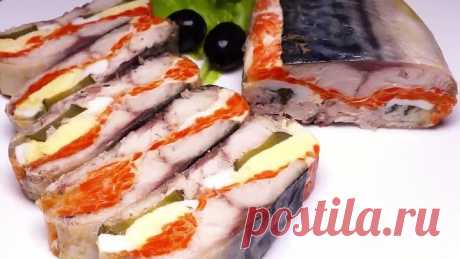 Красивейшая и супер нежная скумбрия/ Скумбрия по царски