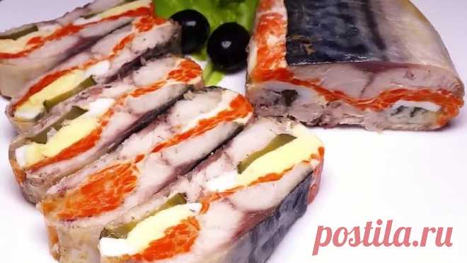 Красивейшая и супер нежная скумбрия/ Скумбрия по царски