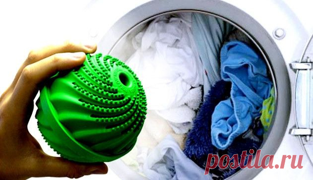 ШАР ДЛЯ СТИРКИ БЕЗ ПОРОШКА CLEAN BALLZ: продажа, цена в Алматы. мешки, шары, сетки для стирки и глажки белья от "LanDuken" - 3061954