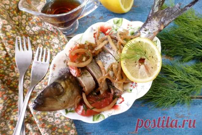 Маринованная сельдь с соевым соусом и помидорами #азия – пошаговый рецепт с фотографиями