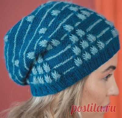 Вязаная шапка «Sirimiri Slouchy» | DAMские PALьчики. ru
