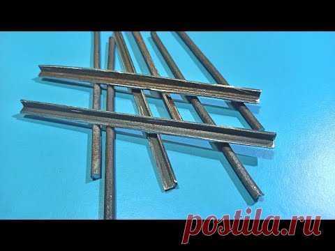 Секрет ковки из обрезков металла!Полезная самоделка!Top Genius Ideas - YouTube