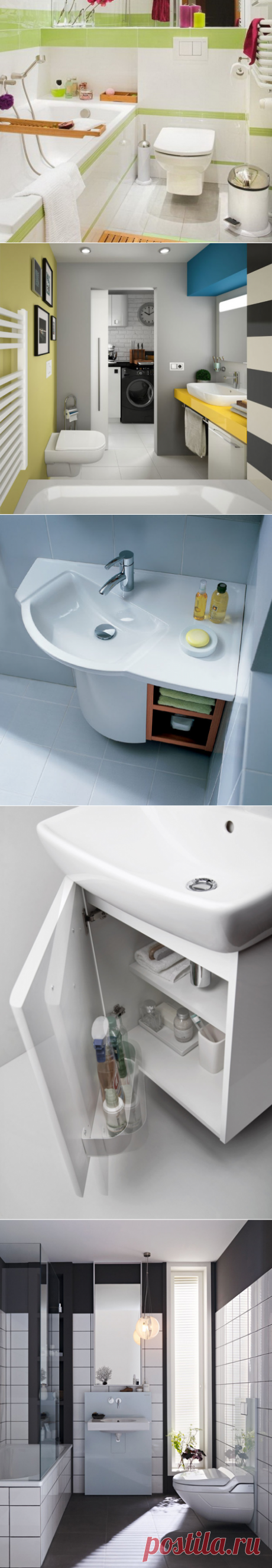 Как сэкономить место и разместить все необходимое в санузле: 10 секретов