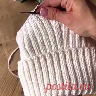 Интересная резинка для шапки ❄️ сумка крючком из джута