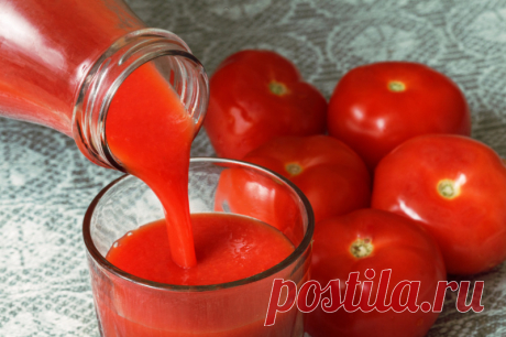 Рецепт вкусного томатного сока