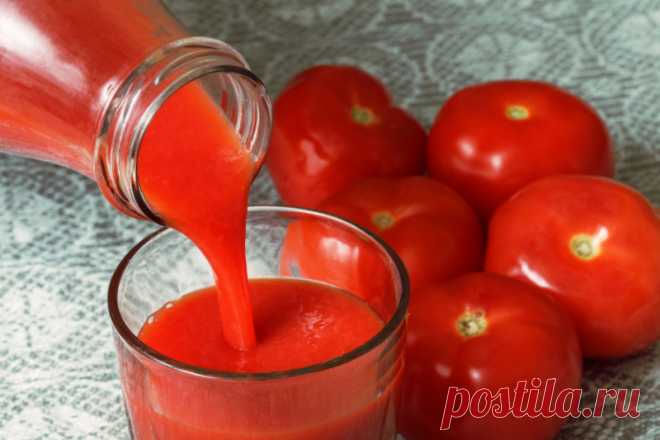 Рецепт вкусного томатного сока