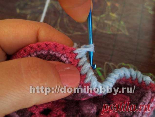 Мобильный LiveInternet Простые способы обвязки края крючком | Luyda52 - Дневник Lyuda52 |