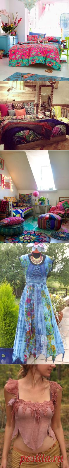 Boho Chic Hippie Gypsy Inspired в Pinterest
