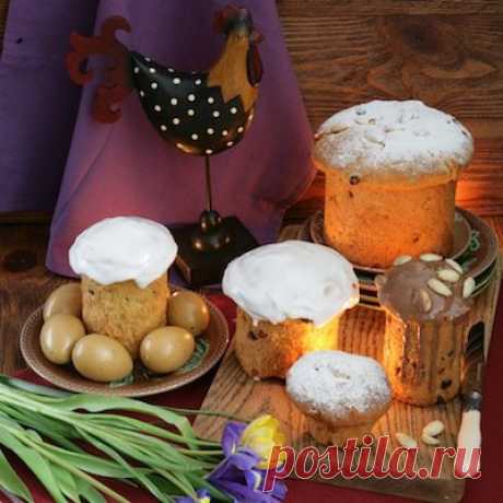 Пасхальные куличи по рецепту Е. Молоховец и пасхальный пирог