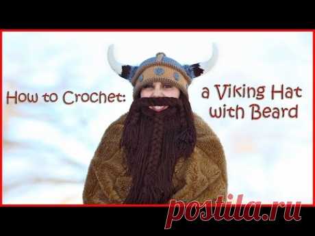 How to Crochet a Viking Hat with Beard